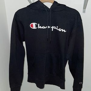 Champion men’s black hoodie size small